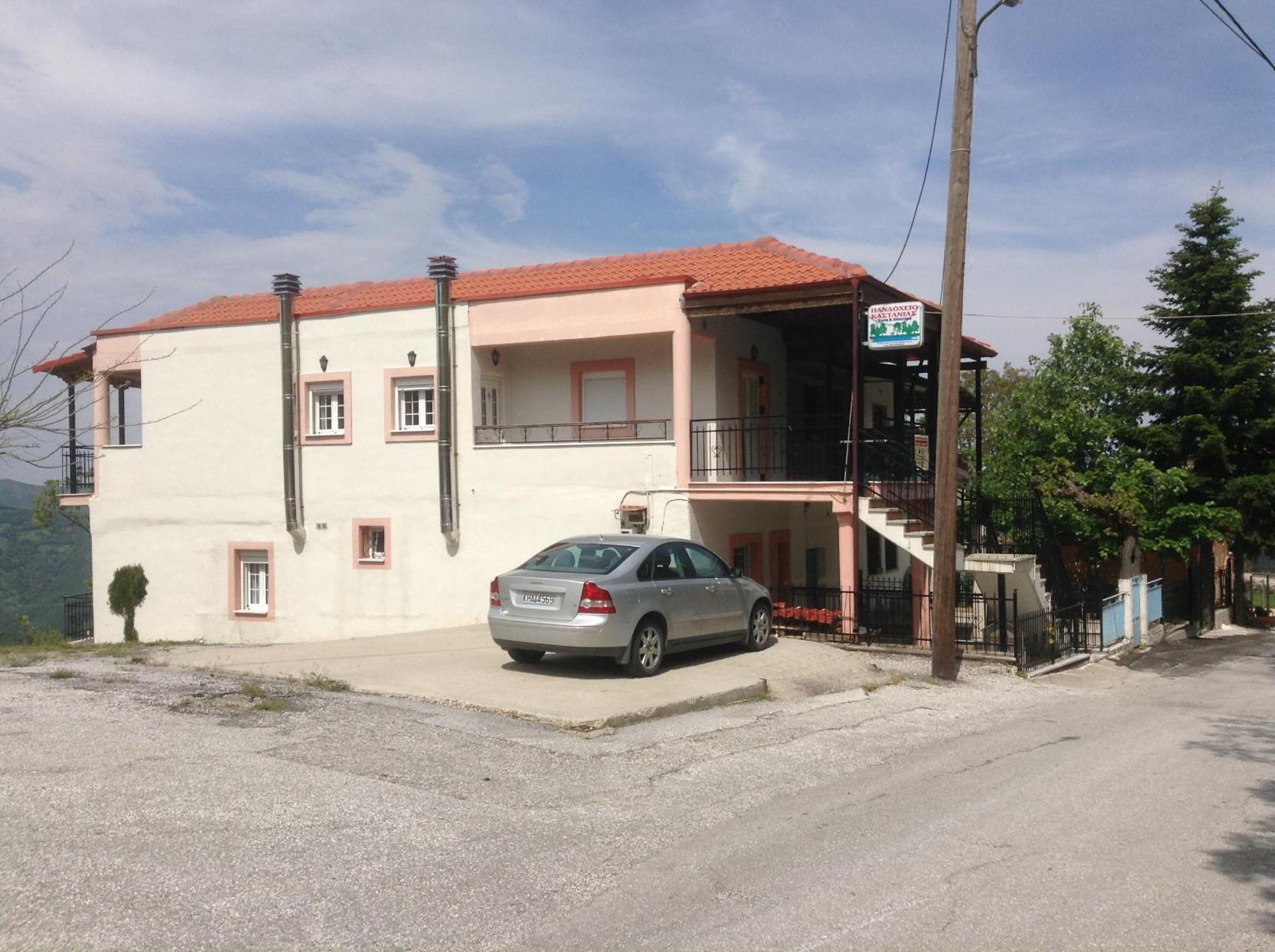 Hotel Πανδοχείο Λίμνης Πλαστήρα Kastanéa Esterno foto